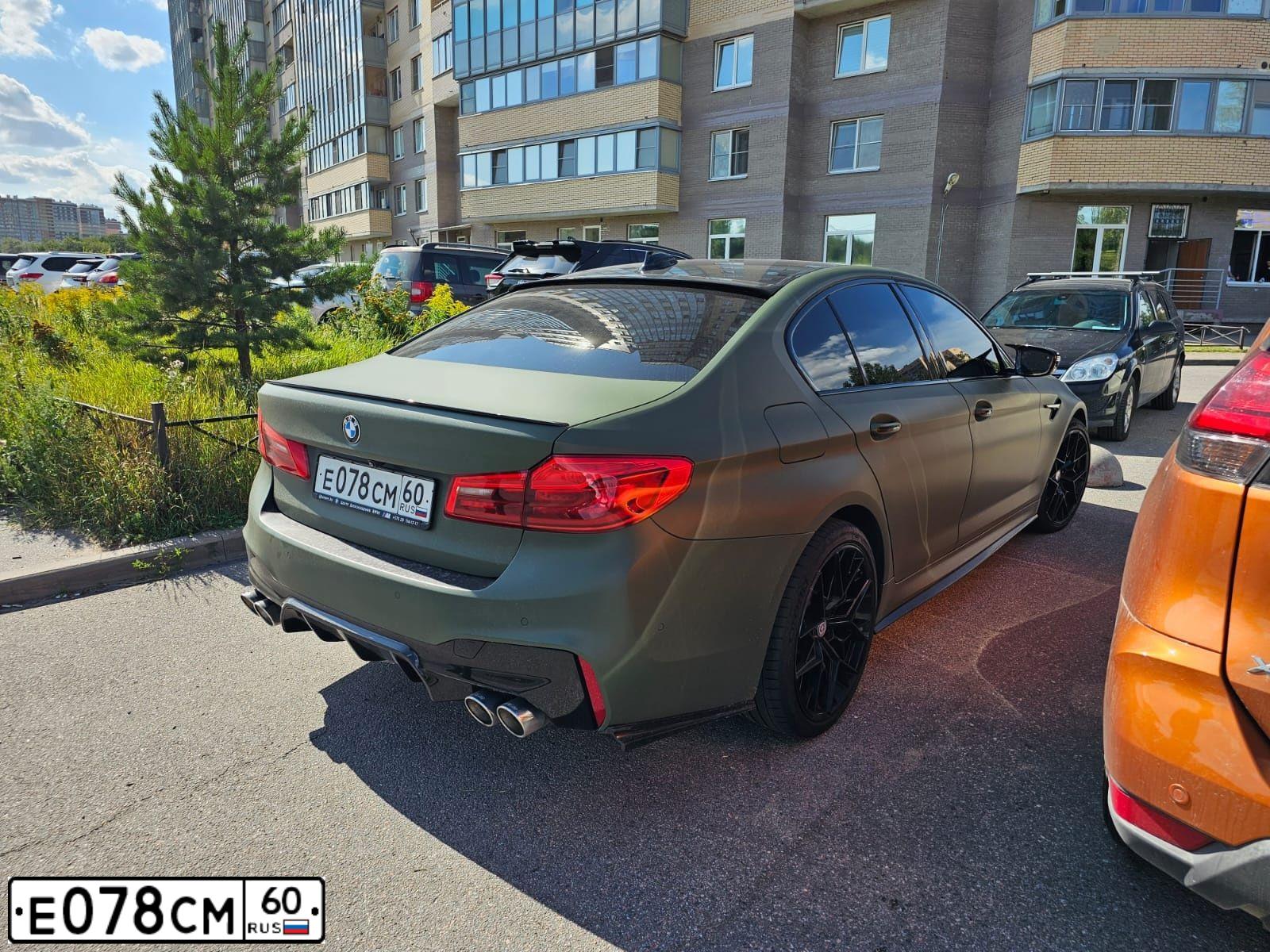 Фото автомобиля BMW 530D, 2017 — госномер Т041НВ39