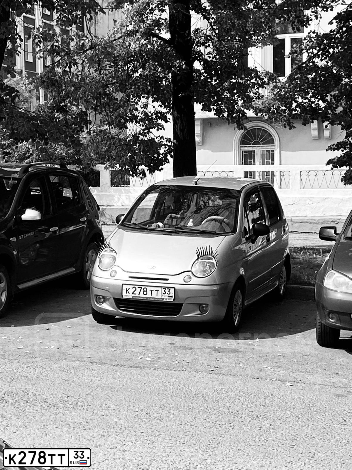 Фото автомобиля DAEWOO MATIZ, 2012 — госномер Н598НТ33. Цвет: ЖЕЛТО-ЗЕЛЕНЫЙ