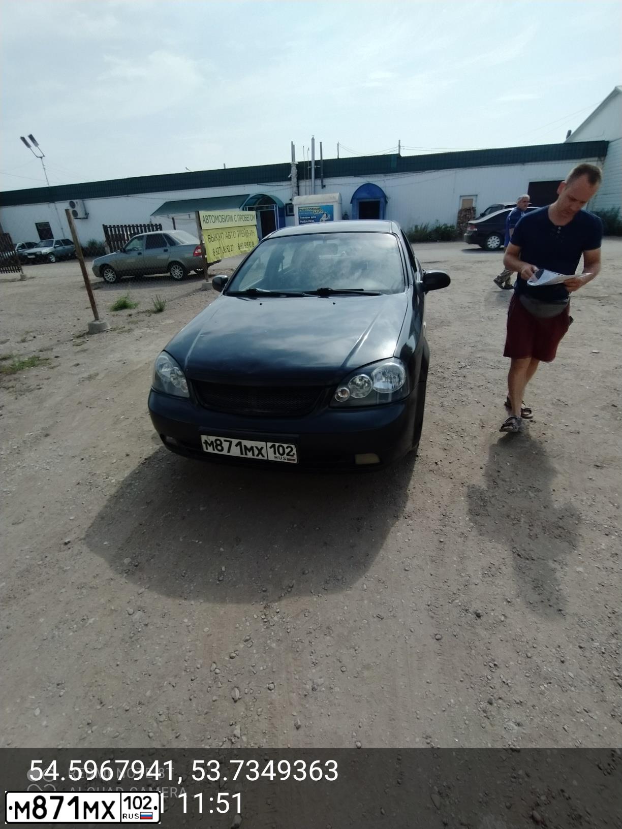 Фото автомобиля CHEVROLET LACETTI, 2009 — госномер М871МХ102. Цвет: ЧЕРНЫЙ