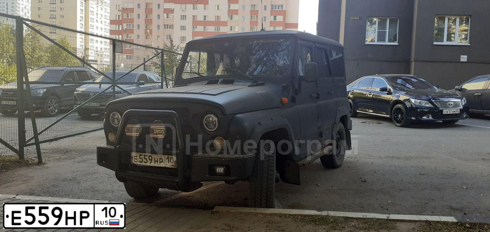 Фото автомобиля UAZ 3151, 2007 — госномер В259ОМ62. Цвет: АВАНТЮРИН-МЕТАЛЛИК