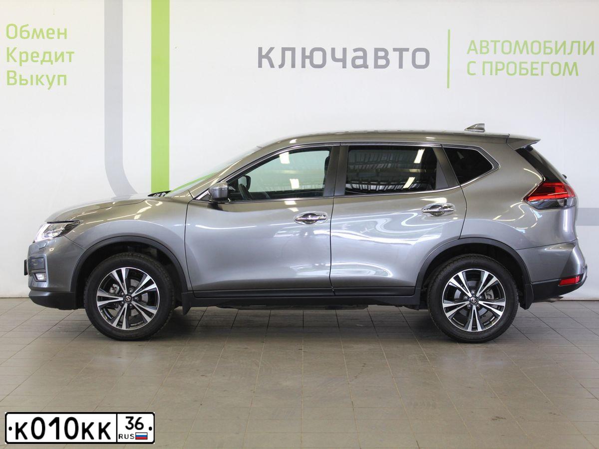 Фото автомобиля NISSAN X-TRAIL, 2008 — госномер С244МС136. Цвет: ЧЕРНЫЙ