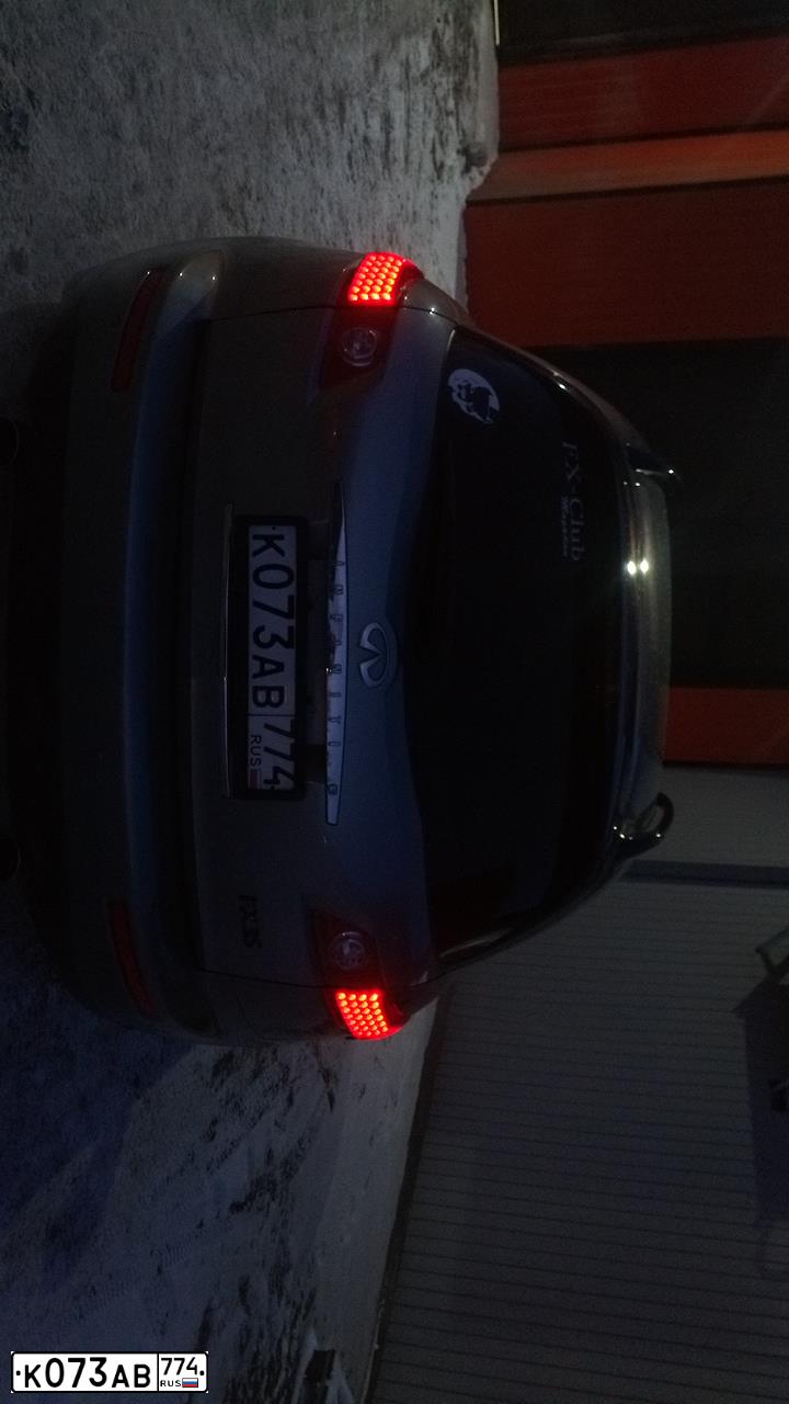 Фото автомобиля INFINITI FX35, 2003 — госномер О778НО71