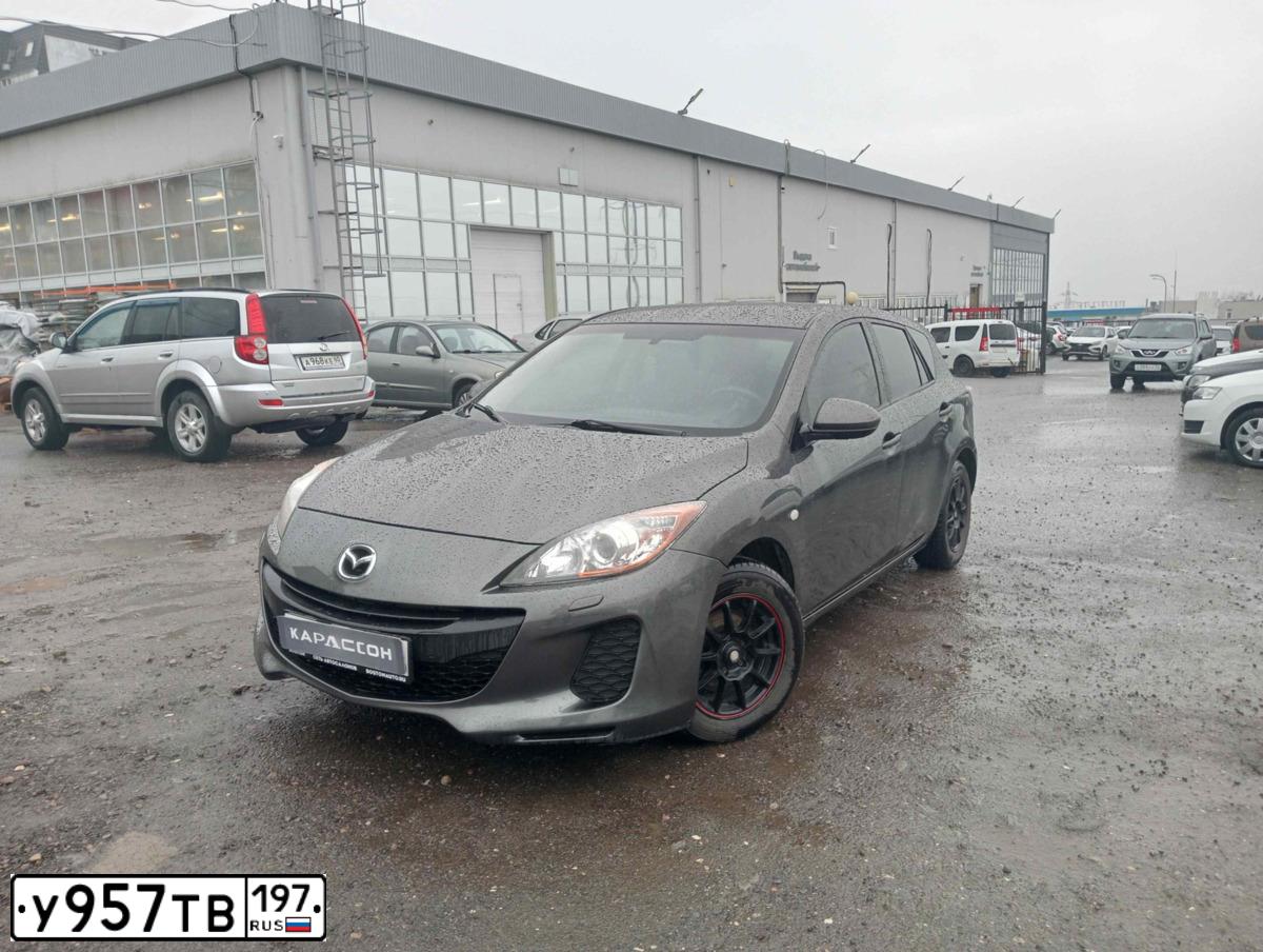 Фото автомобиля MAZDA 3, 2011 — госномер В258УВ193. Цвет: СЕРЫЙ