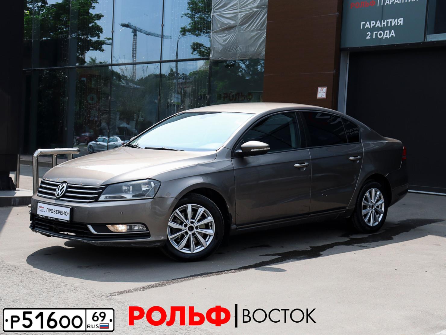 Фото автомобиля VOLKSWAGEN Passat, 2011 — госномер Р516ОО69