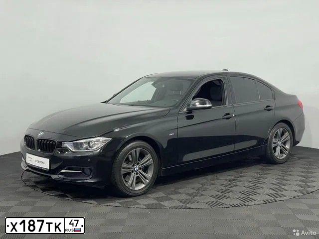 Фото автомобиля BMW SERIE 3, 2014 — госномер М040ОЕ198. Цвет: ЧЕРНЫЙ