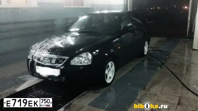 Фото автомобиля LADA 2172 PRIORA, 2009 — госномер Р051ЕХ58. Цвет: Сине-Черный