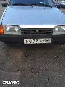 Фото автомобиля LADA 2109 SAMARA, 2003 — госномер К077КС90. Цвет: СВЕТЛО-СЕРЕБРИСТЫЙ  МЕТАЛЛИК