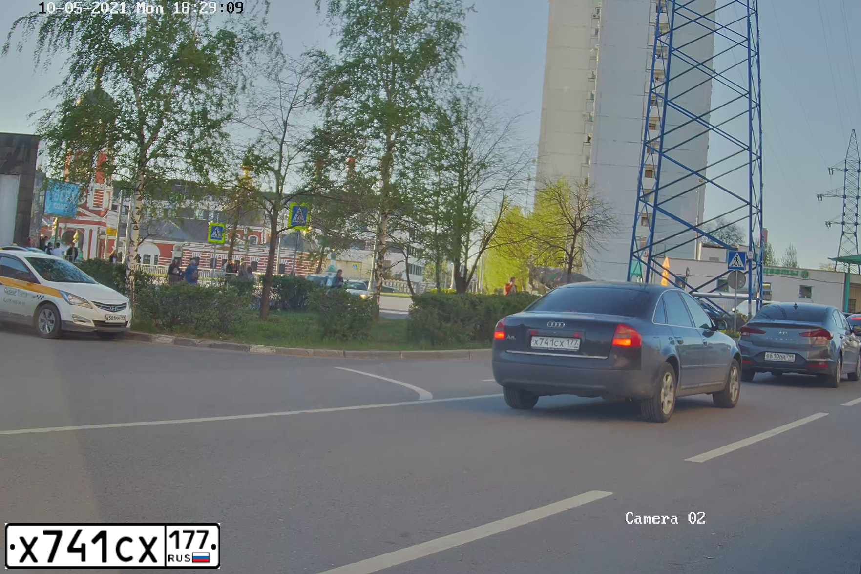 Фото автомобиля AUDI A6, 2000 — госномер У309УК790