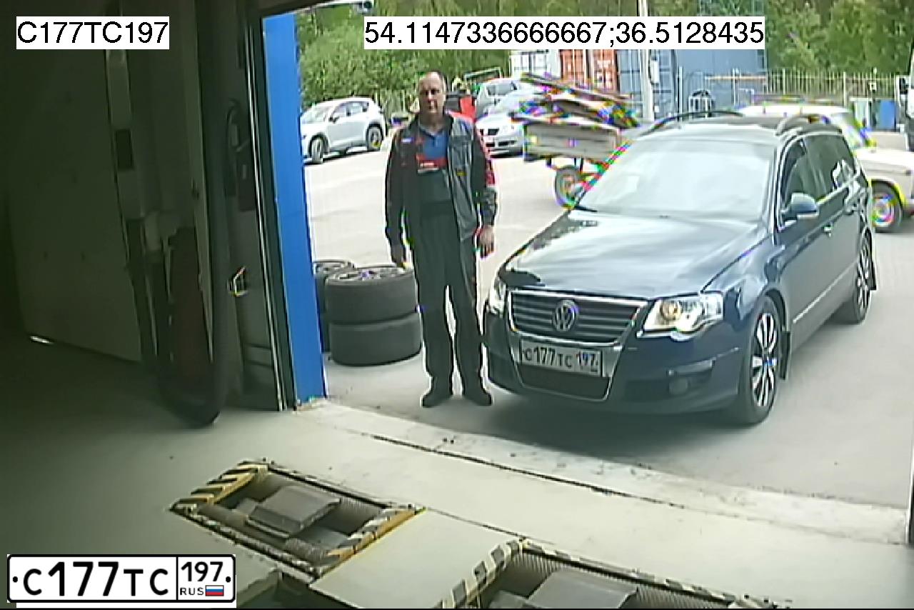 Фото автомобиля VOLKSWAGEN PASSAT, 2007 — госномер У811РР71. Цвет: СИНИЙ ТЕМНЫЙ