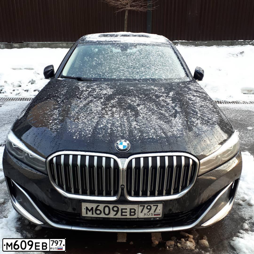 Фото автомобиля BMW 7ER, 2019 — госномер Т040ЕН550