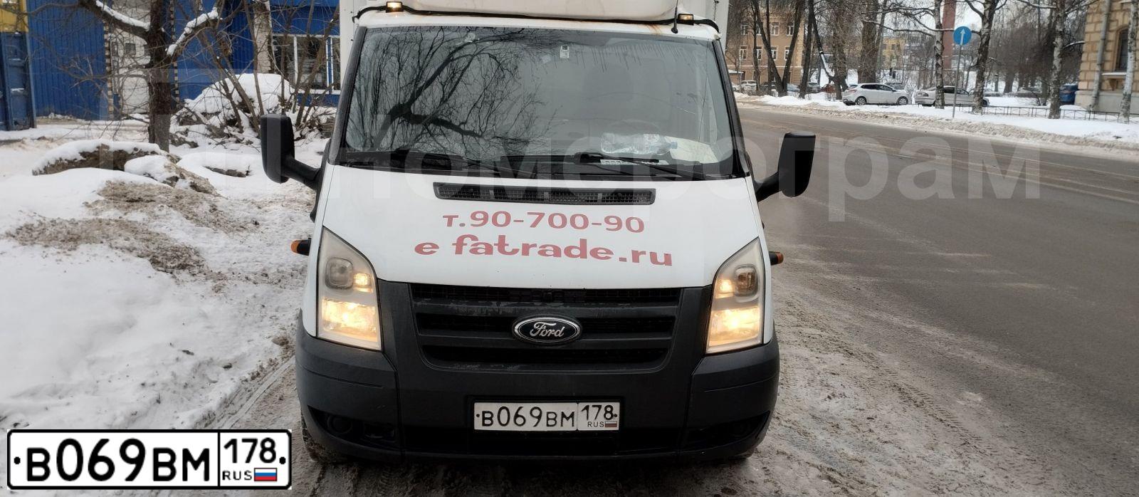 Фото автомобиля FORD TRANSIT, 2011 — госномер В069ВМ178