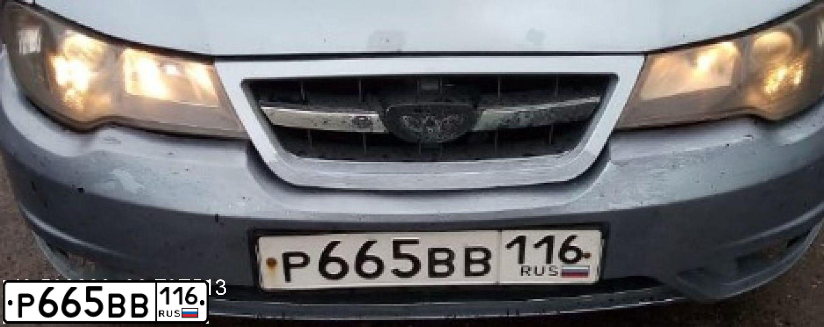 Фото автомобиля DAEWOO NEXIA, 2012 — госномер У407УО790. Цвет: СЕРО-ПЕРЛАМУТРОВЫЙ