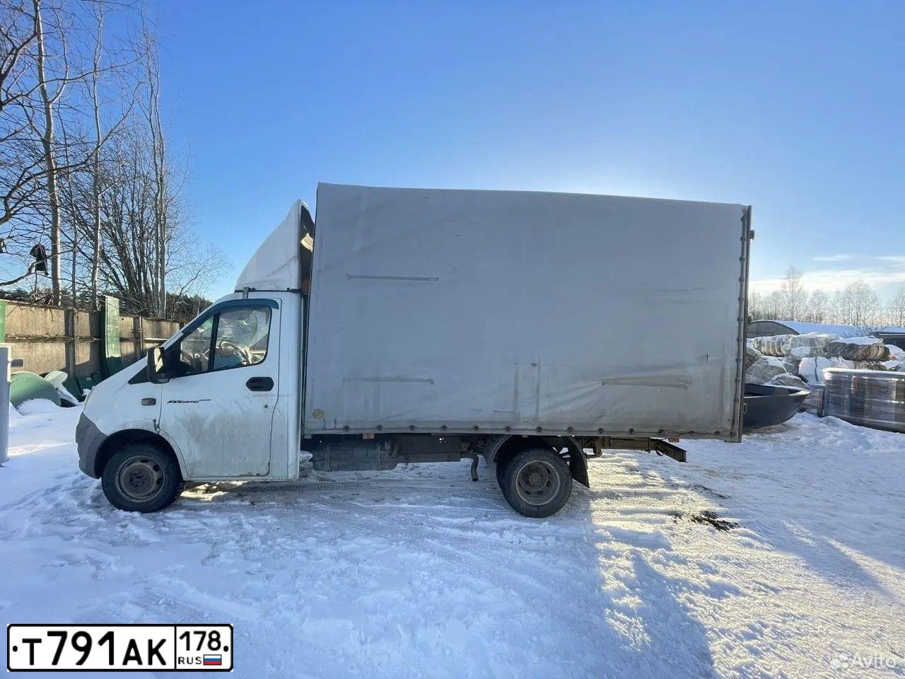 Фото автомобиля GAZ EL NEXT, 2014 — госномер К969ЕМ147. Цвет: Белый