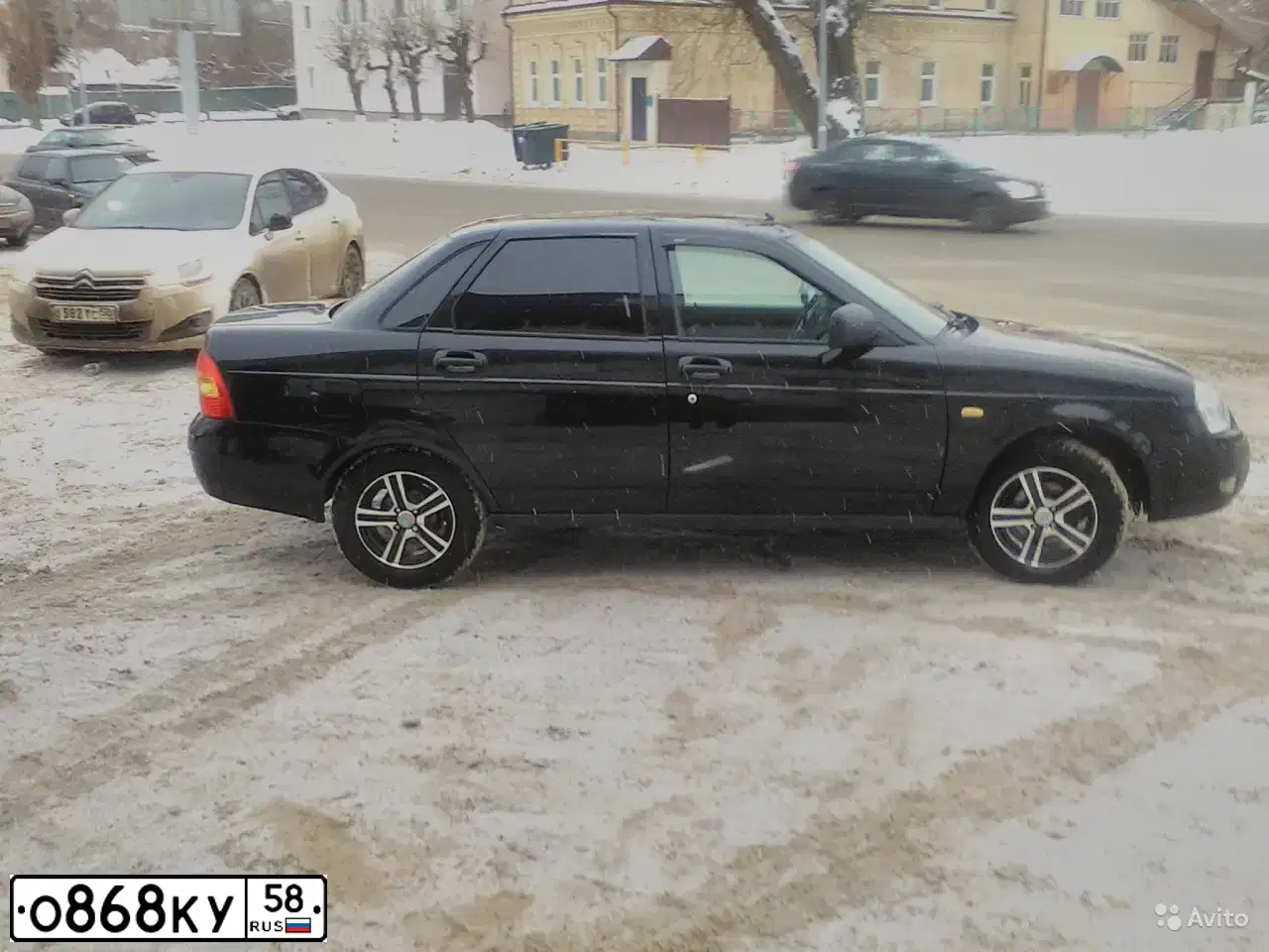 Фото автомобиля LADA 2170 PRIORA, 2012 — госномер М161ТТ05. Цвет: Белый