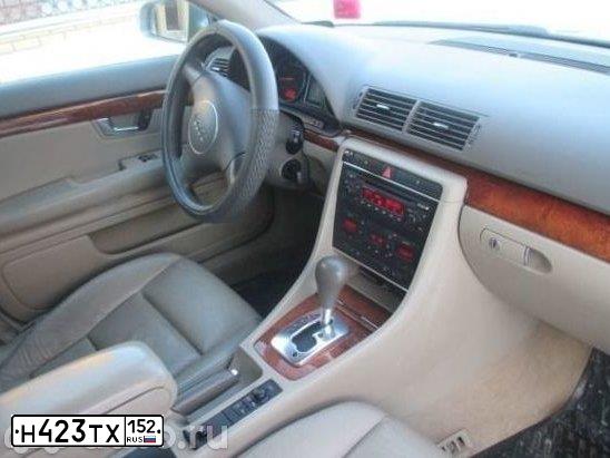 Фото автомобиля AUDI A4, 2003 — госномер С189КС152. Цвет: ЗОЛОТИСТЫЙ