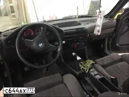 Фото автомобиля BMW 520, 1992 — госномер Н653МК73. Цвет: ЧЕРНЫЙ