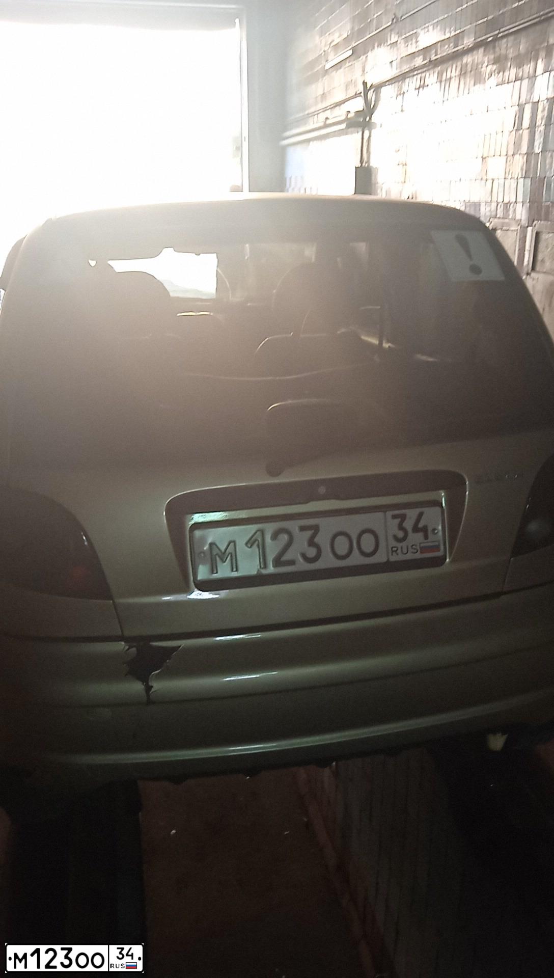 Фото автомобиля DAEWOO MATIZ, 2008 — госномер М123ОО34. Цвет: ПЕСОЧНЫЙ