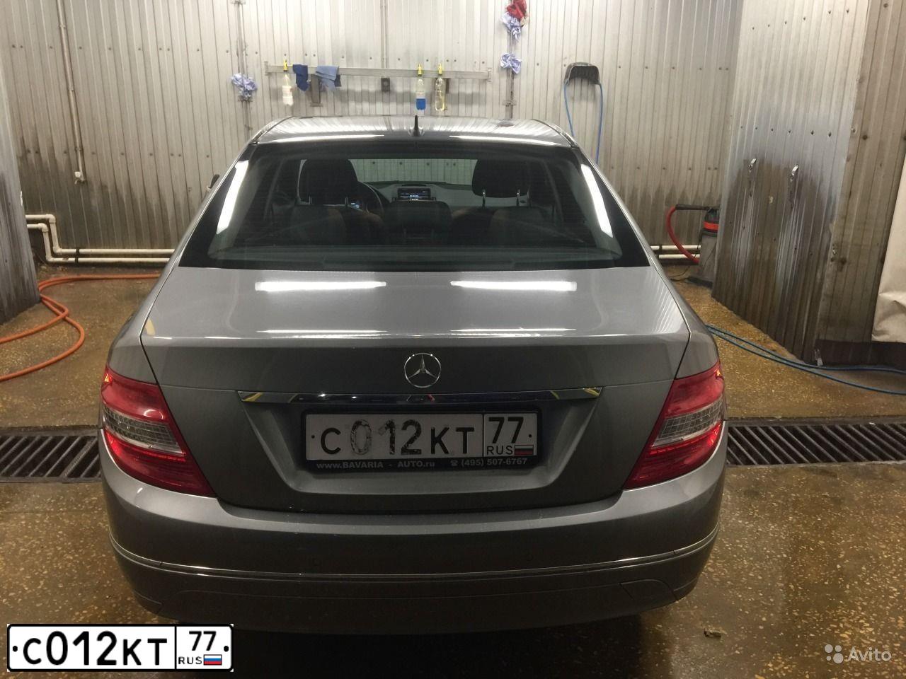 Фото автомобиля MERCEDES C-KLASSE, 2009 — госномер О500НК44. Цвет: СЕРЫЙ