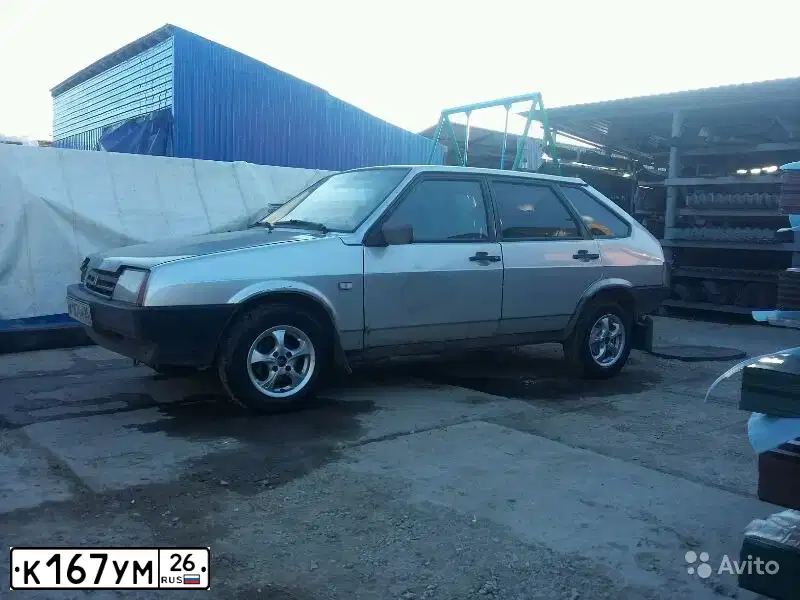 Фото автомобиля LADA 2109 SAMARA, 2003 — госномер К167УМ26. Цвет: СВЕТЛО-СЕРЕБРИСТЫЙ МЕТАЛЛ