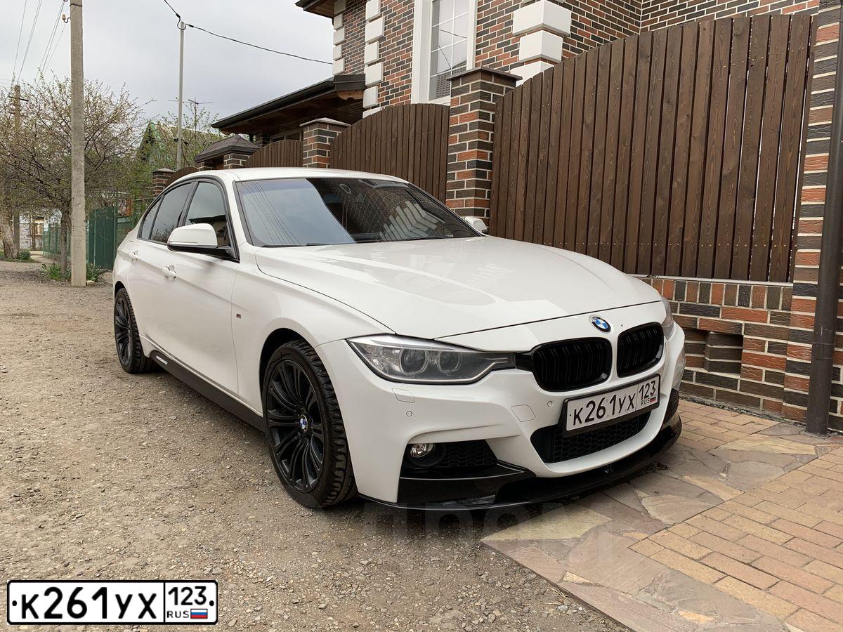 Фото автомобиля BMW SERIE 3, 2014 — госномер К151ХХ161. Цвет: Белый