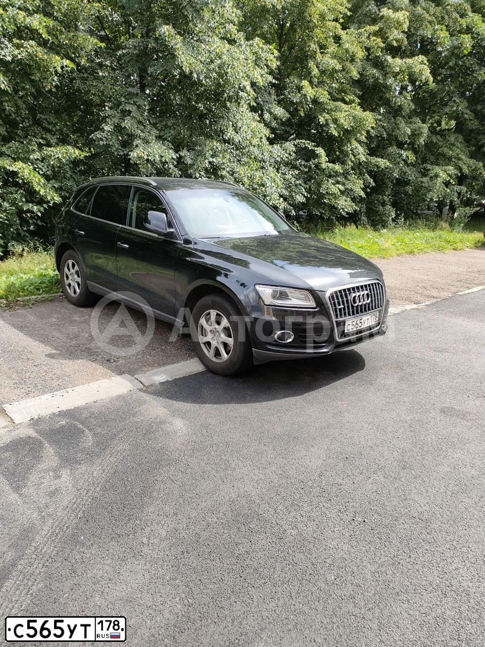 Фото автомобиля AUDI Q5, 2014 — госномер С565УТ178. Цвет: ЧЕРНЫЙ