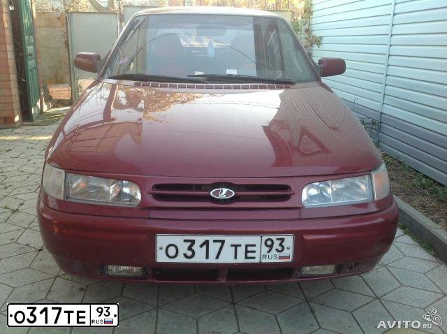 Фото автомобиля LADA 2110, 1999 — госномер Е302ОК82. Цвет: Красный