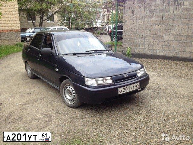 Фото автомобиля LADA 2110 LADA, 2000 — госномер А201УТ61. Цвет: ФИОЛЕТОВЫЙ