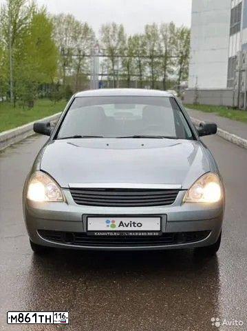 Фото автомобиля LADA 2170 PRIORA, 2009 — госномер С106ОК716. Цвет: СЕРО-ЗЕЛЕНЫЙ МЕТ.