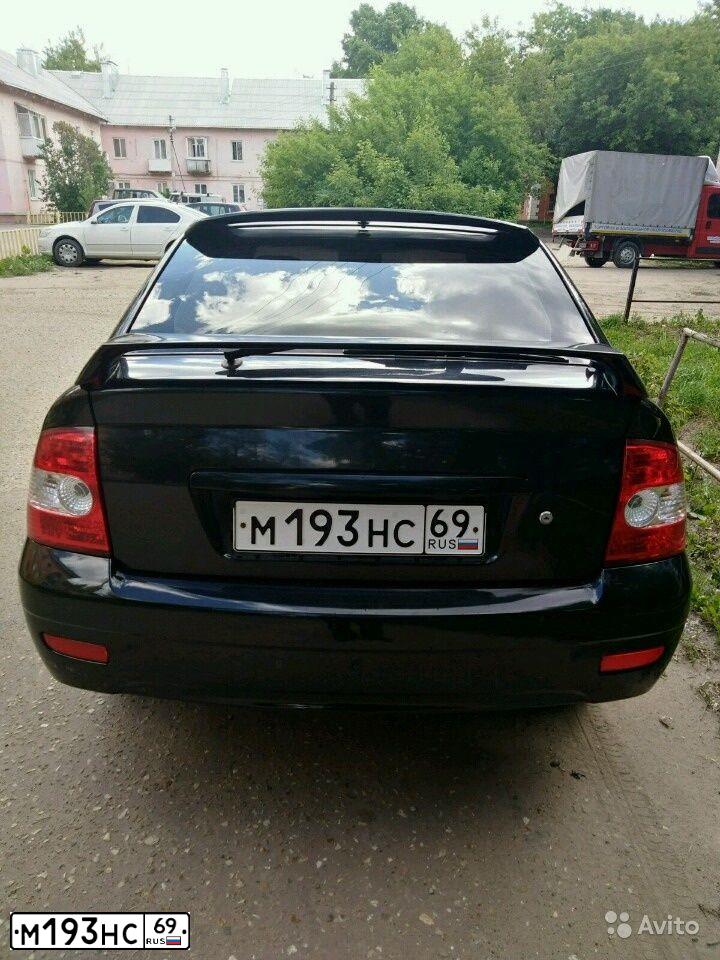 Фото автомобиля LADA 2172 PRIORA, 2008 — госномер Х986УА790. Цвет: Темно-зеленый