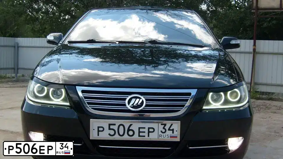Фото автомобиля LIFAN LIFАN 214813, 2010 — госномер Р506ЕР34. Цвет: ЧЕРНЫЙ