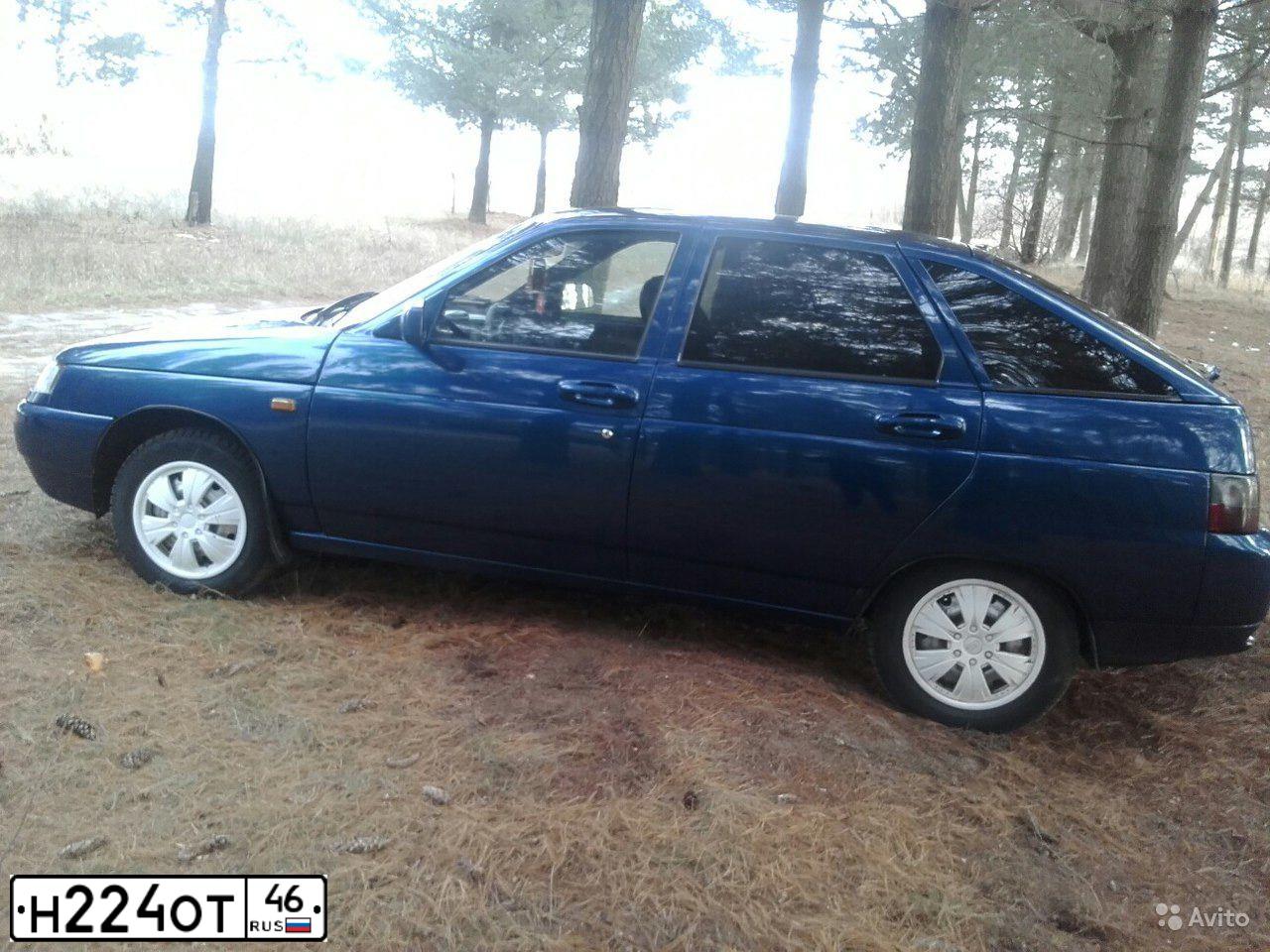 Фото автомобиля LADA 2112 LADA, 2007 — госномер Н224ОТ46. Цвет: СИНИЙ