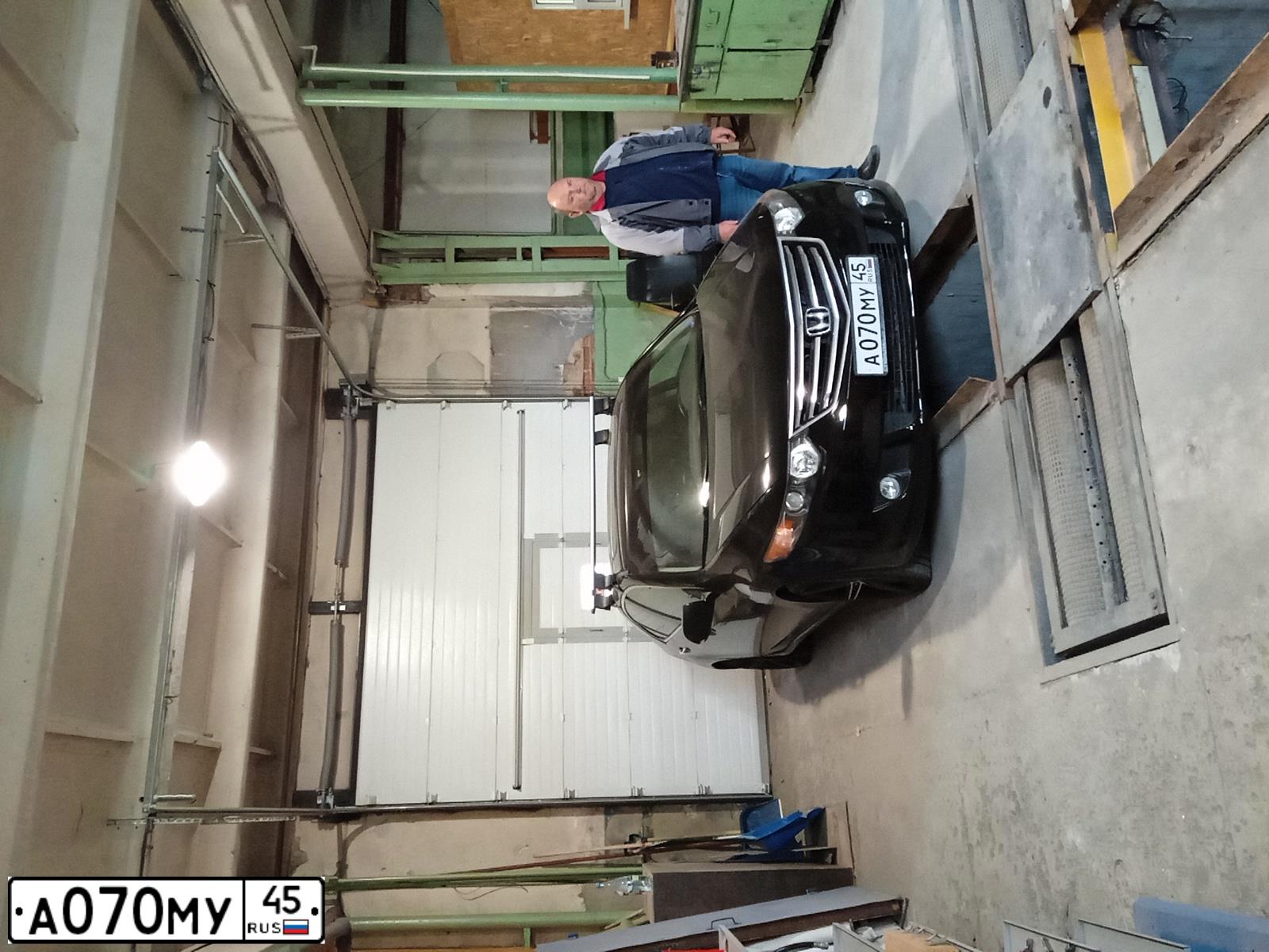 Фото автомобиля HONDA ACCORD, 2008 — госномер К816ОА45. Цвет: ЧЕРНЫЙ