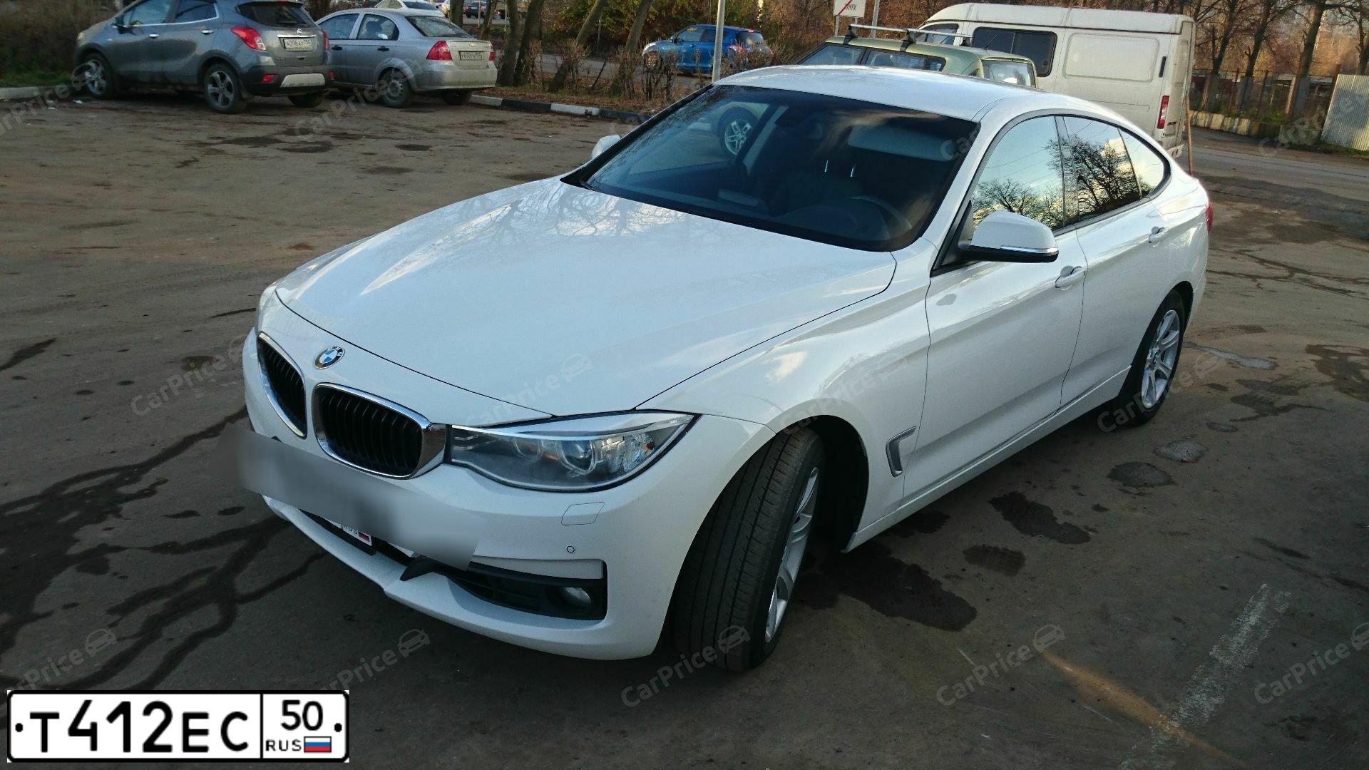 Фото автомобиля BMW SERIE 3, 2013 — госномер У981ОО31. Цвет: Белый
