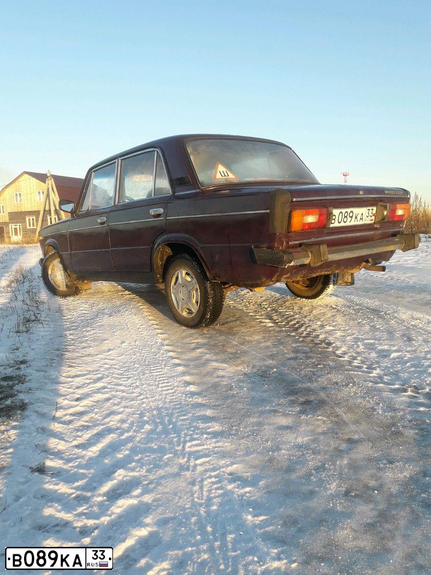 Фото автомобиля LADA 2106, 2001 — госномер В089КА33. Цвет: ФИОЛЕТОВЫЙ