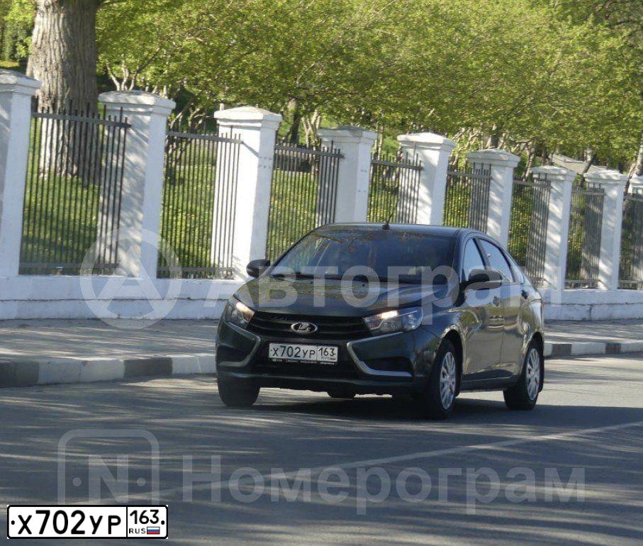 Фото автомобиля FORD D FOCUS, 2007 — госномер Х702УР163. Цвет: ТЕМНО-СЕРЫЙ