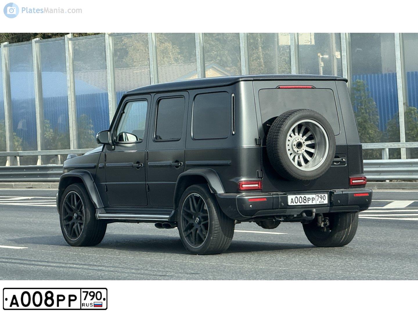 Фото автомобиля MERCEDES G-KLASSE, 2018 — госномер Н565КВ797. Цвет: ЧЕРНЫЙ