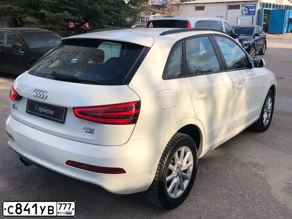 Фото автомобиля AUDI Q3, 2014 — госномер Н338МН196. Цвет: ЧЕРНЫЙ