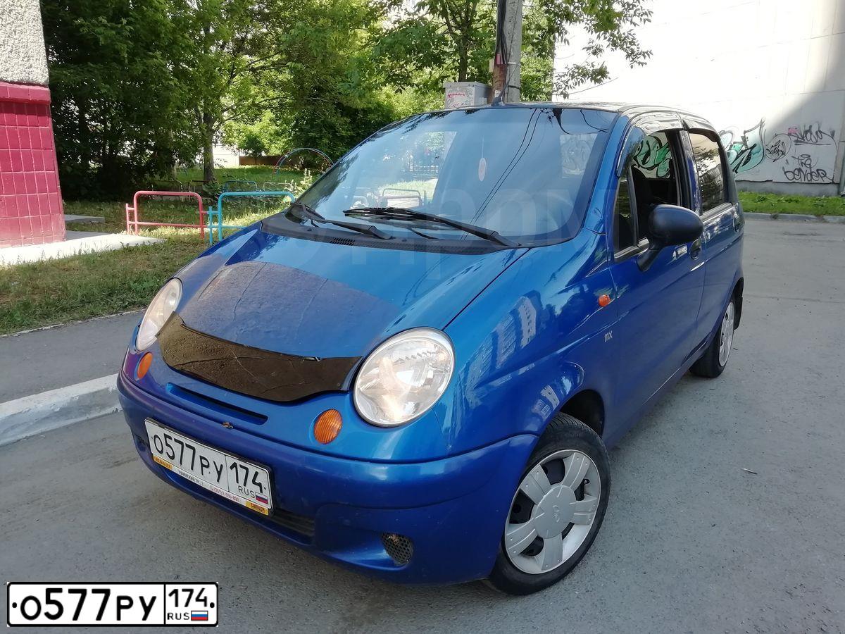 Фото автомобиля DAEWOO O MATIZ, 2010 — госномер М487УН102. Цвет: СИНЕ-ГЛАЗУРИСТЫЙ