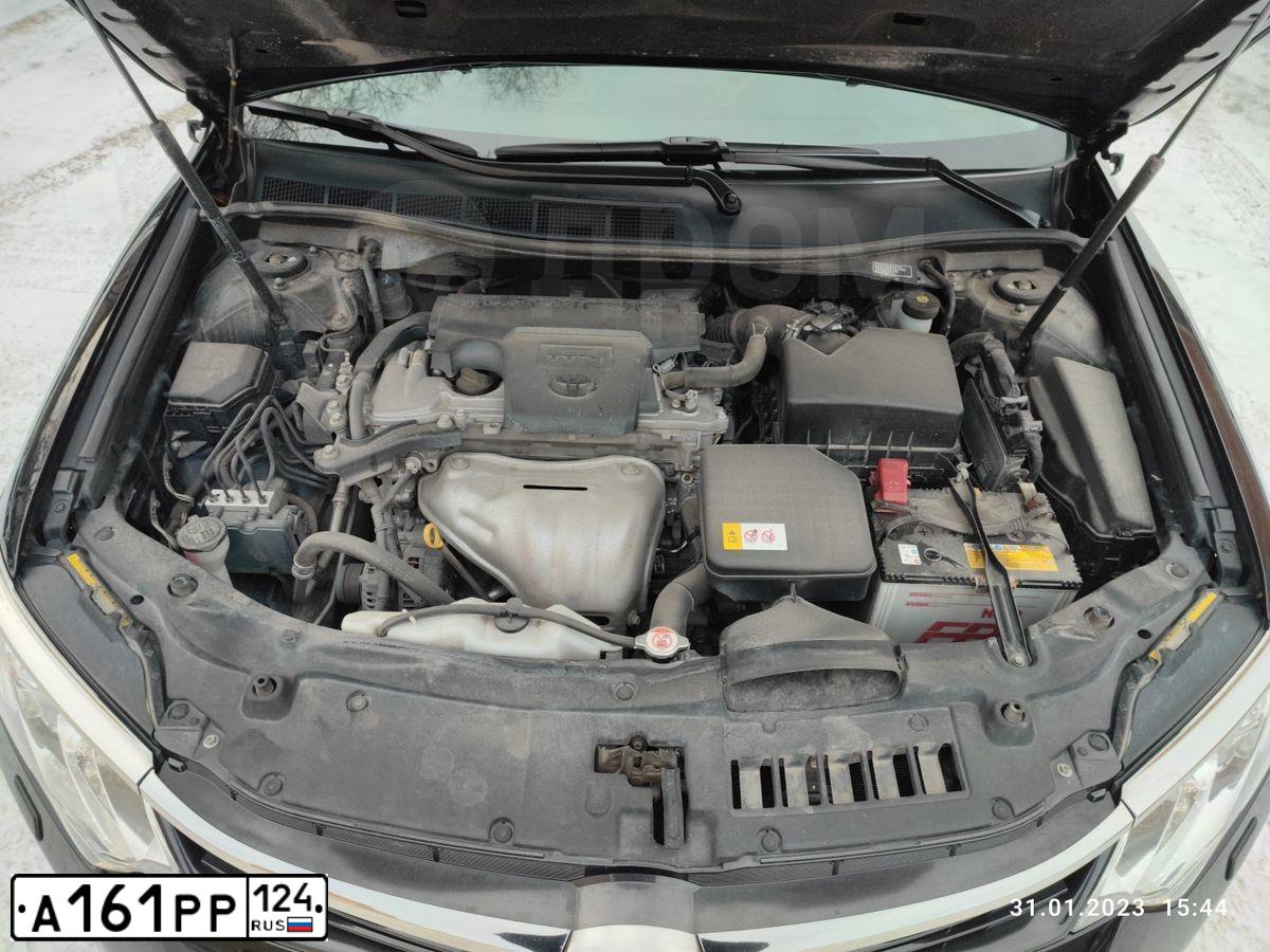 Фото автомобиля TOYOTA CAMRY, 2016 — госномер Е797ТЕ124