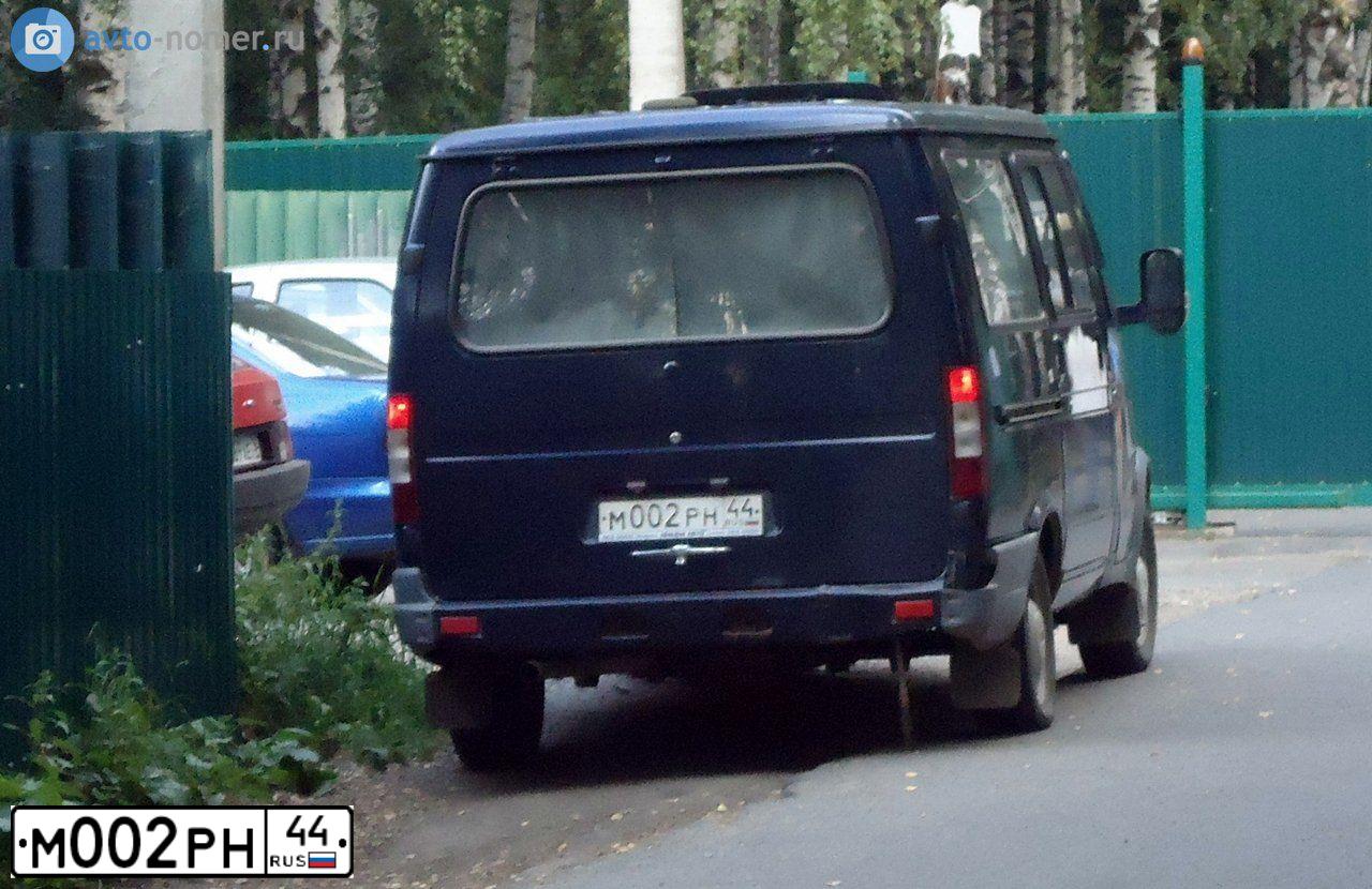 Фото автомобиля GAZ 3310 WALDAI, 2007 — госномер М002РН44. Цвет: Серебристый