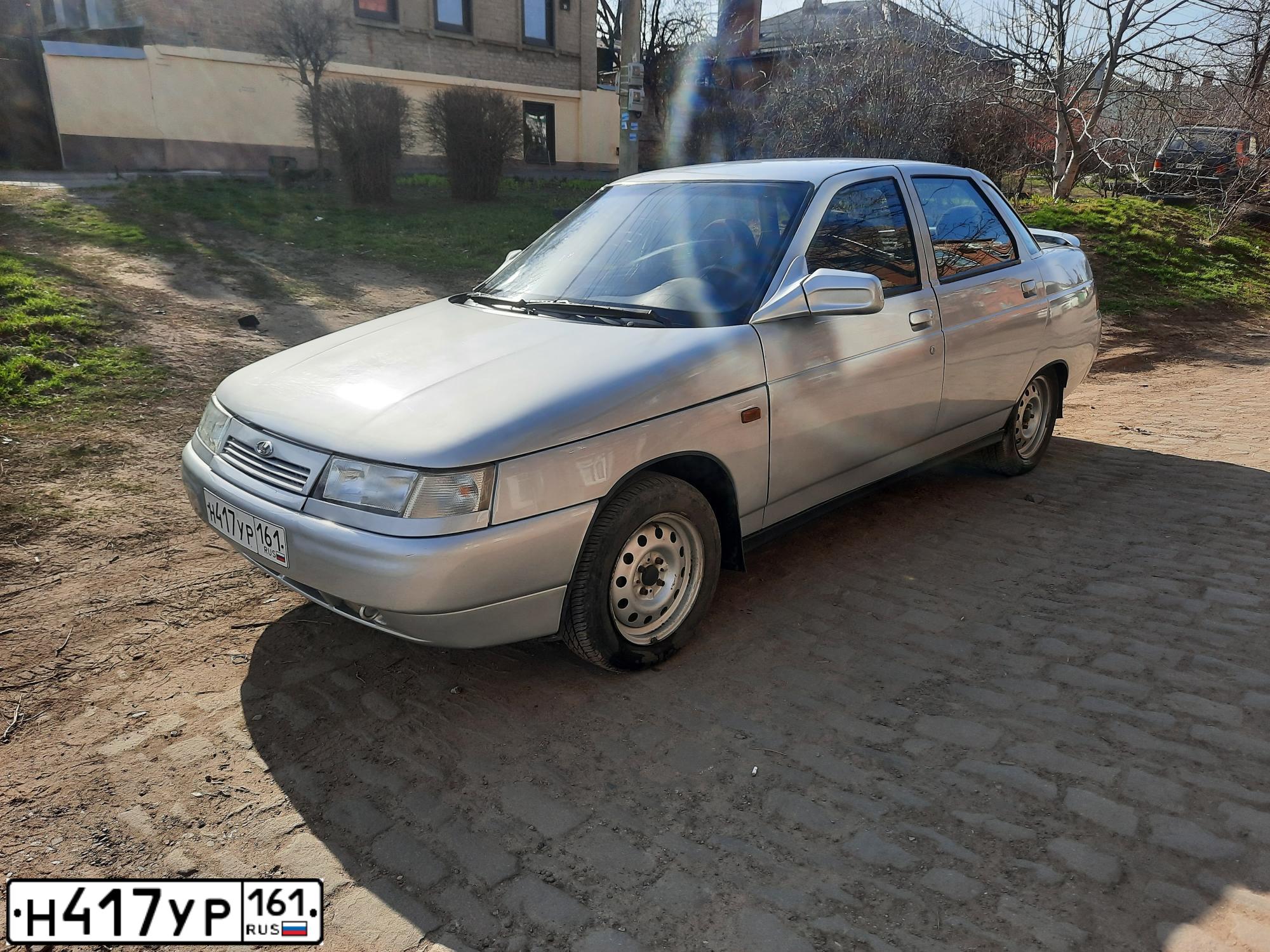 Фото автомобиля LADA 2110, 2003 — госномер О674АС180. Цвет: СВЕТЛО СЕРЕБ.МЕТАЛЛ.