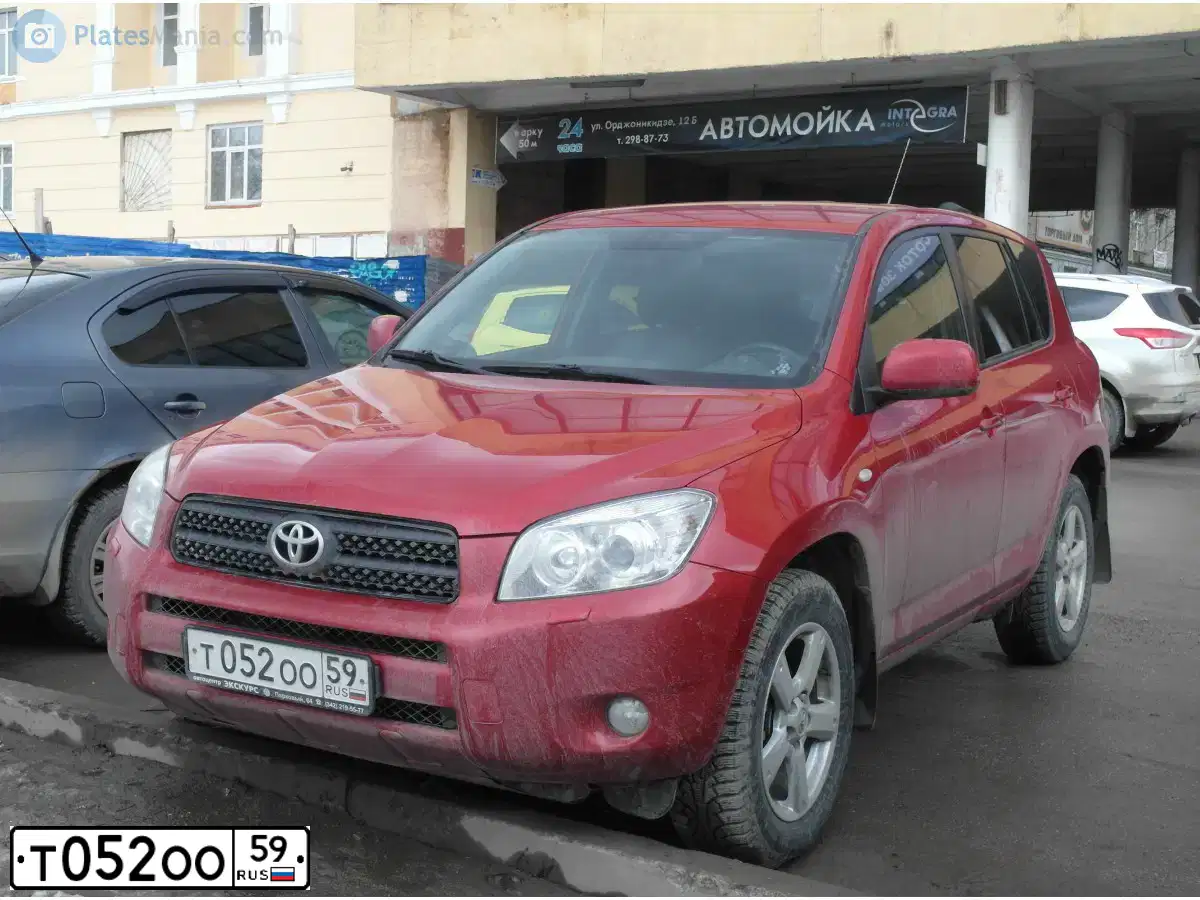 Фото автомобиля TOYOTA RAV4, 2007 — госномер Т052ОО59