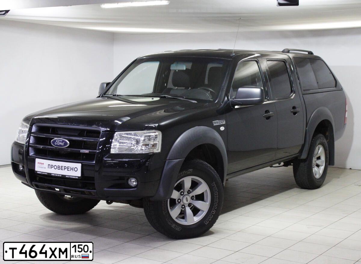 Фото автомобиля FORD RANGER, 2008 — госномер М439ЕС198. Цвет: ЧЕРНЫЙ