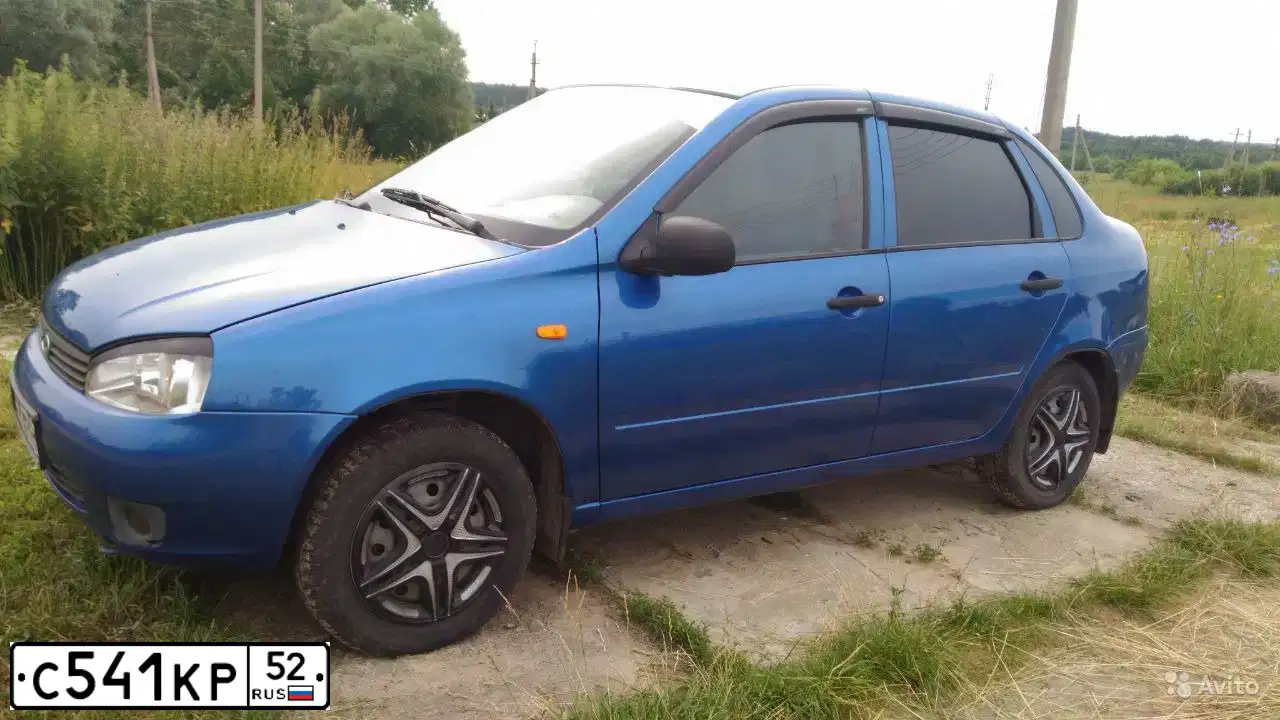 Фото автомобиля LADA 1118 KALINA, 2008 — госномер С541КР52. Цвет: СИНИЙ