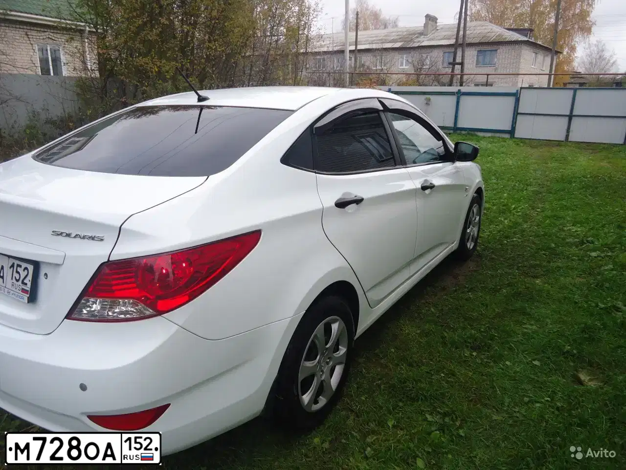 Фото автомобиля HYUNDAI SOLARIS, 2013 — госномер Т647КА152