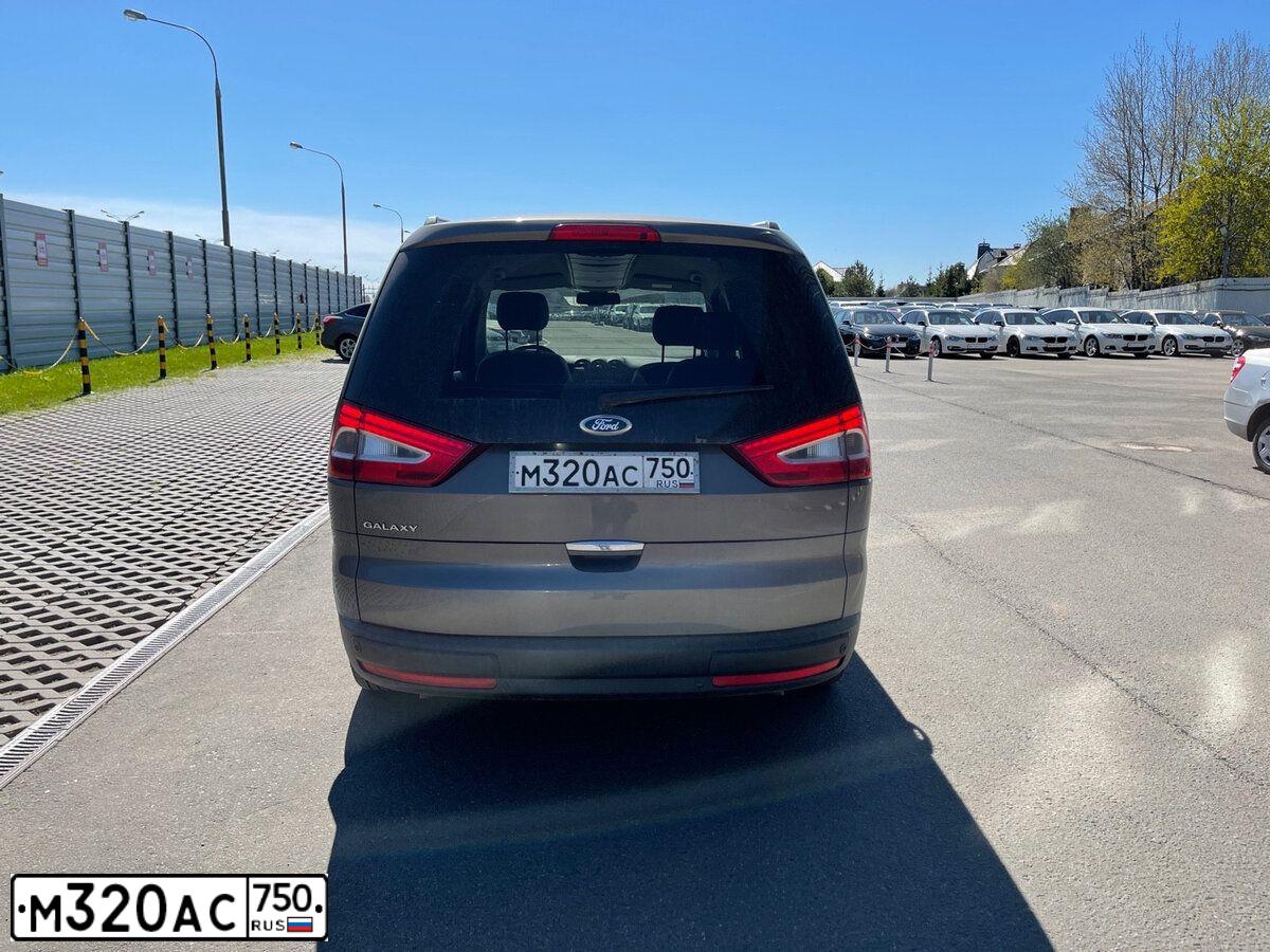 Фото автомобиля FORD GALAXY, 2014 — госномер О221УН44. Цвет: Коричневый