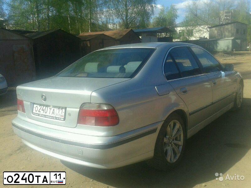 Фото автомобиля BMW SERIE 5, 1997 — госномер К178КК12. Цвет: СВЕТЛО-СЕРЫЙ