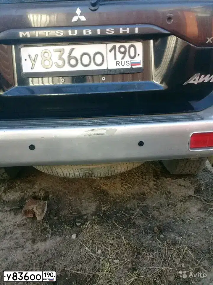 Фото автомобиля MITSUBISHI MONTERO, 2001 — госномер К766ОА193