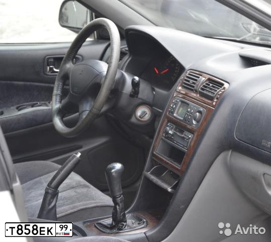 Фото автомобиля MITSUBISHI GALANT, 1999 — госномер Т616СЕ71. Цвет: СЕРЫЙ