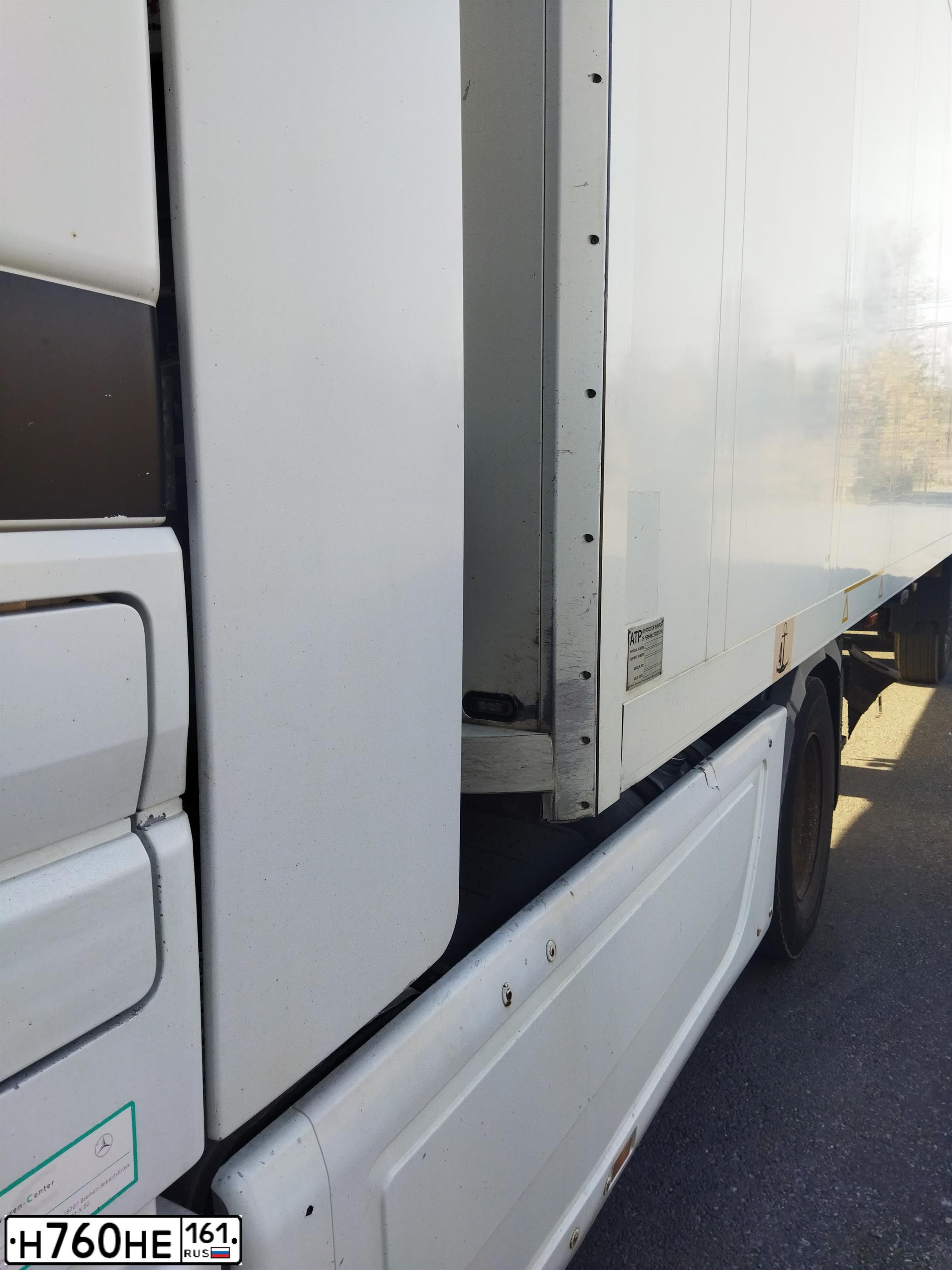 Фото автомобиля DAF XF, 2008 — госномер К497ВТ95. Цвет: ЖЕЛТЫЙ